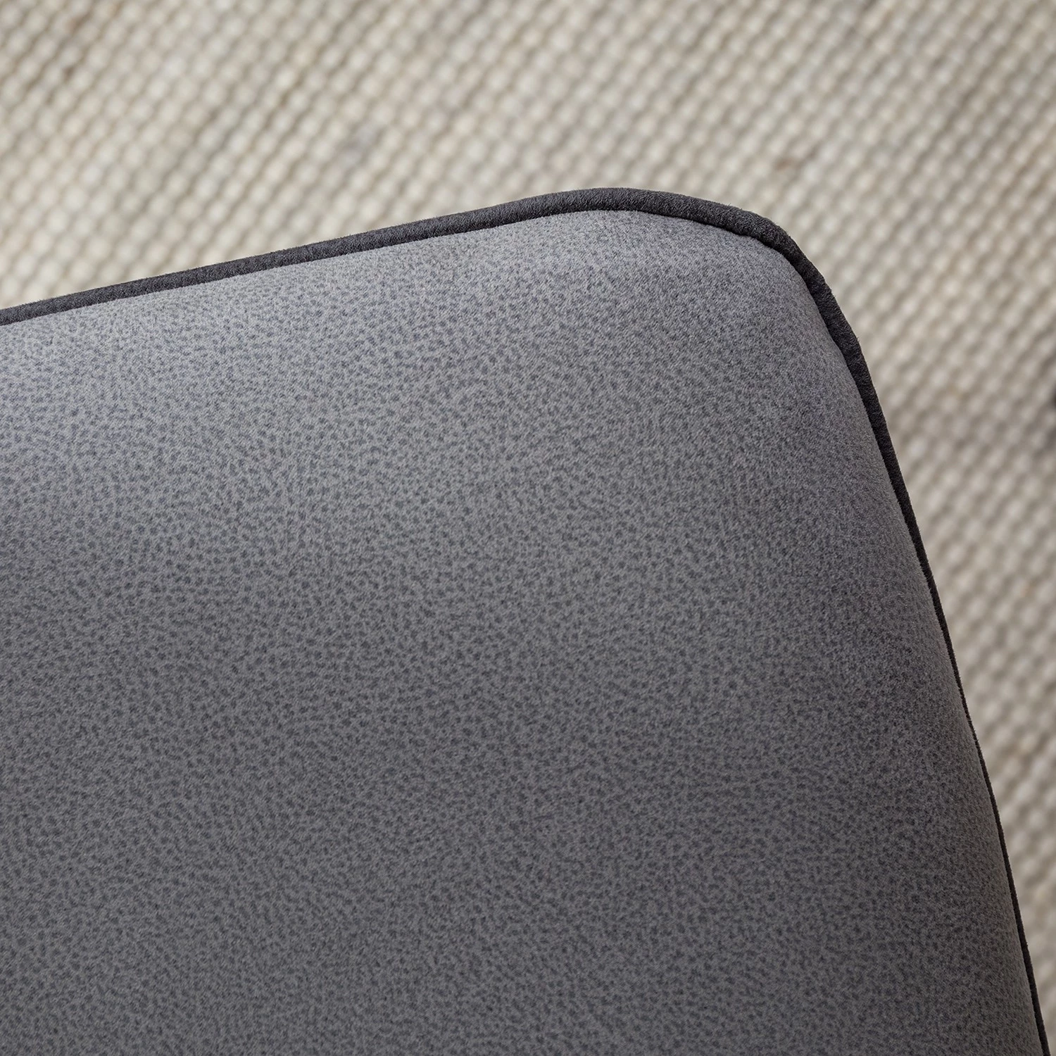 Fredriks Chaises cantilever Altoona (lot de 2) - Tissage à plat / Métal - Gris foncé et gris clair / Noir mat 17 Fredriks Chaises cantilever Altoona (lot de 2) - Tissage à plat / Métal - Gris foncé et gris clair / Noir mat – Image 17