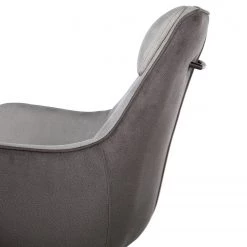 Fredriks Chaise à accoudoirs Altoona - Tissage à plat / Métal - Gris foncé et gris clair / Noir mat 22 Fredriks Chaise à accoudoirs Altoona - Tissage à plat / Métal - Gris foncé et gris clair / Noir mat -Meubles de salle à manger Soldes Magasin 1000285151 220617 033 DETAILS P000000001000285151
