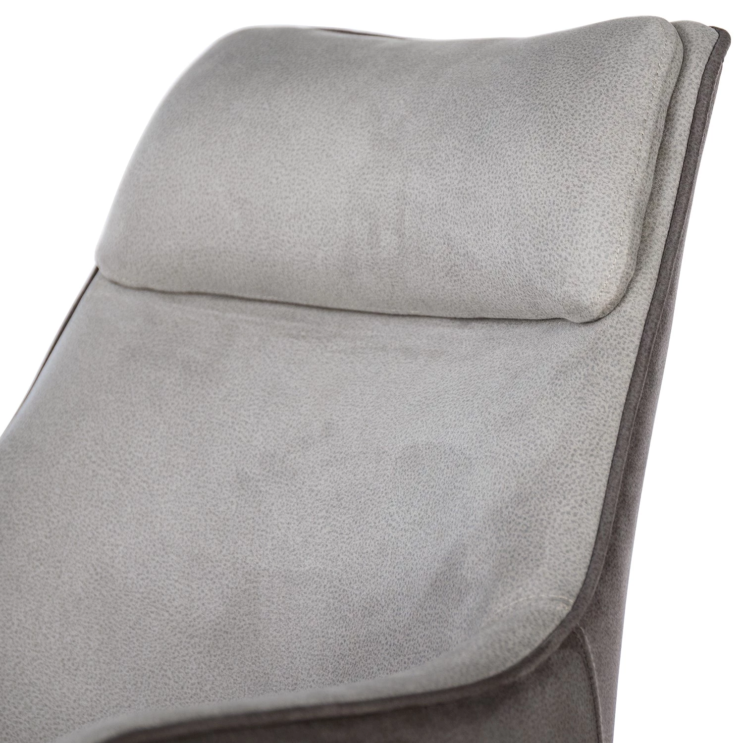 Fredriks Chaise à accoudoirs Altoona - Tissage à plat / Métal - Gris foncé et gris clair / Noir mat 11 Fredriks Chaise à accoudoirs Altoona - Tissage à plat / Métal - Gris foncé et gris clair / Noir mat – Image 11