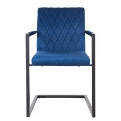 Ars manufacti Chaise à accoudoirs Finga II - Bleu 12 Ars manufacti Chaise à accoudoirs Finga II - Bleu -Meubles de salle à manger Soldes Magasin 1000285319 220810 032 DETAILS P000000001000285319