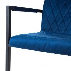 Ars manufacti Chaise à accoudoirs Finga II - Bleu 14 Ars manufacti Chaise à accoudoirs Finga II - Bleu -Meubles de salle à manger Soldes Magasin 1000285319 220810 034 DETAILS P000000001000285319