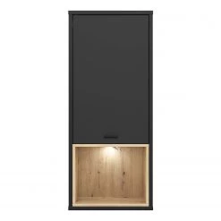 Loftscape Meuble haut Mazzo - Noir / Imitation chêne artisan -Meubles de salle à manger Soldes Magasin 1000285797 210819 12212500018 DETAILS P000000001000285797