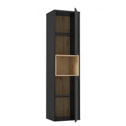 Loftscape Armoire Mazzo - Noir / Imitation chêne artisan -Meubles de salle à manger Soldes Magasin 1000285803 210819 12212500073 DETAILS P000000001000285803