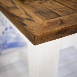 Maison Belfort Ensemble Balignton (3 éléments) - Pin massif - Pin / Blanc -Meubles de salle à manger Soldes Magasin 1000290452 211008 132012000033 DETAILS P000000001000290452