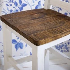 Maison Belfort Ensemble Balignton (3 éléments) - Pin massif - Pin / Blanc -Meubles de salle à manger Soldes Magasin 1000290452 211008 132012000037 DETAILS P000000001000290452