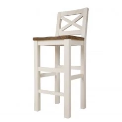 Maison Belfort Ensemble Balignton (3 éléments) - Pin massif - Pin / Blanc -Meubles de salle à manger Soldes Magasin 1000290452 211021 140856000032 DETAILS P000000001000290452