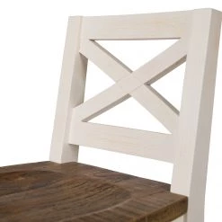 Maison Belfort Ensemble Balignton (3 éléments) - Pin massif - Pin / Blanc -Meubles de salle à manger Soldes Magasin 1000290452 211021 140856000038 DETAILS P000000001000290452