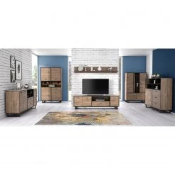 Red Living Étagère murale Trylith - Imitation chêne rustique / Noir 10 Red Living Étagère murale Trylith - Imitation chêne rustique / Noir -Meubles de salle à manger Soldes Magasin 1000295066 210924 14304600060 MOOD DETAILS P000000001000295066 mood