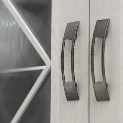 Ridgevalley Vitrine Kimbark II - Imitation pin blanc -Meubles de salle à manger Soldes Magasin 1000295074 210924 143049000128 DETAILS P000000001000295074