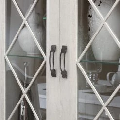 Ridgevalley Vitrine Kimbark I - Imitation pin blanc -Meubles de salle à manger Soldes Magasin 1000295082 211125 14485300058 DETAILS P000000001000295082