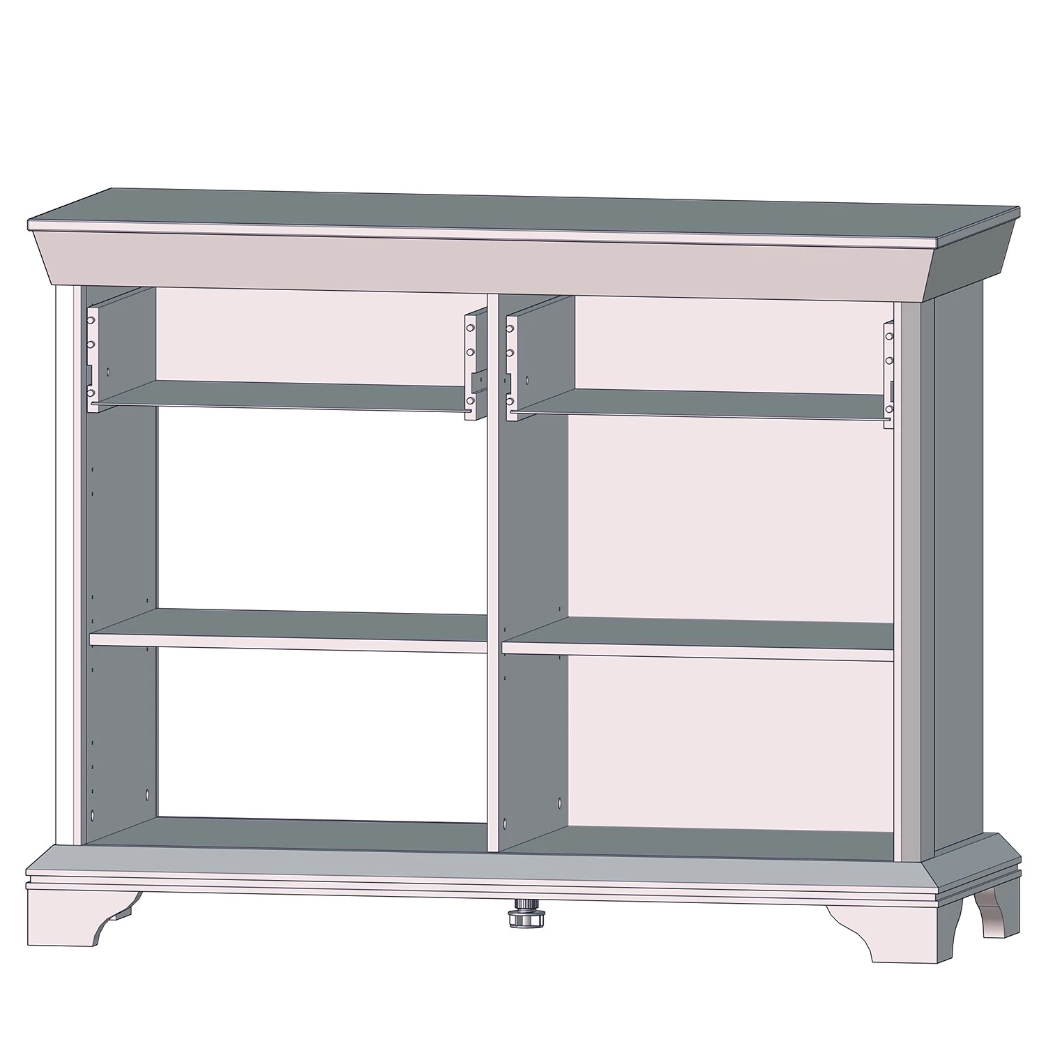 Ridgevalley Commode Kimbark - Imitation pin blanc 5 Ridgevalley Commode Kimbark - Imitation pin blanc – Image 5