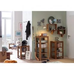 Norrwood Étagères murales Darvel (2 éléments) - Manguier massif -Meubles de salle à manger Soldes Magasin 1000297184 211005 113821000024 MOOD DETAILS P000000001000297184 mood