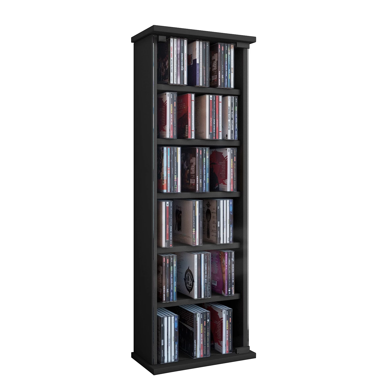 VCM Étagère Vetro - Noir 1 VCM Étagère Vetro - Noir