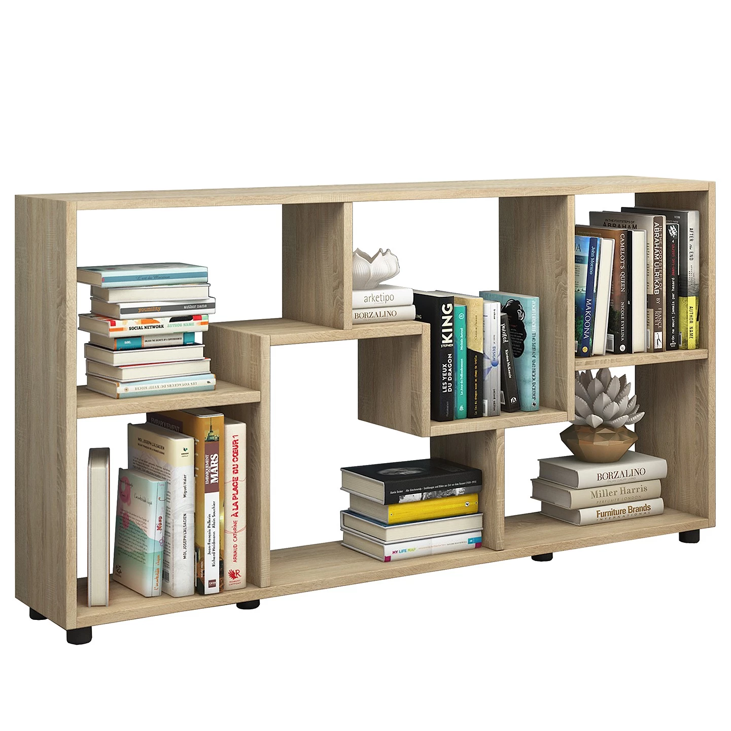 VCM Étagère Pintal - Imitation chêne de Sonoma 1 VCM Étagère Pintal - Imitation chêne de Sonoma