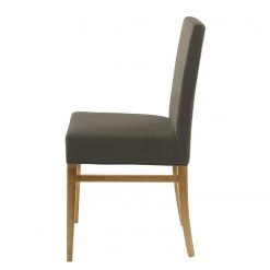 Red Living Chaises capitonnées Camillas (lot de 2) - Gris sable mat -Meubles de salle à manger Soldes Magasin 1000299010 211019 11163800067 DETAILS P000000001000299010