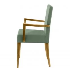 Red Living Chaise à accoudoirs Camillas - Vert menthe 6 Red Living Chaise à accoudoirs Camillas - Vert menthe -Meubles de salle à manger Soldes Magasin 1000299013 211019 11163800077 DETAILS P000000001000299013