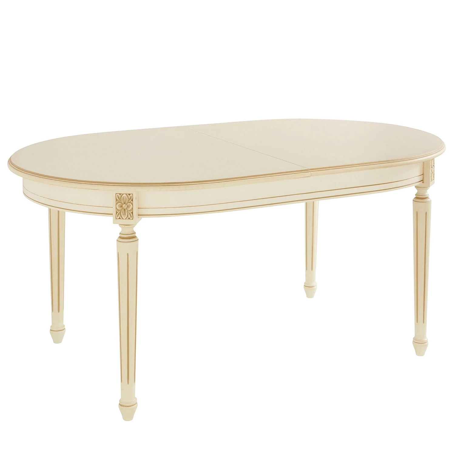 Velvet Studio Salle à manger Alison (5 éléments) - (extensible) - Vert 4 Velvet Studio Salle à manger Alison (5 éléments) - (extensible) - Vert – Image 4