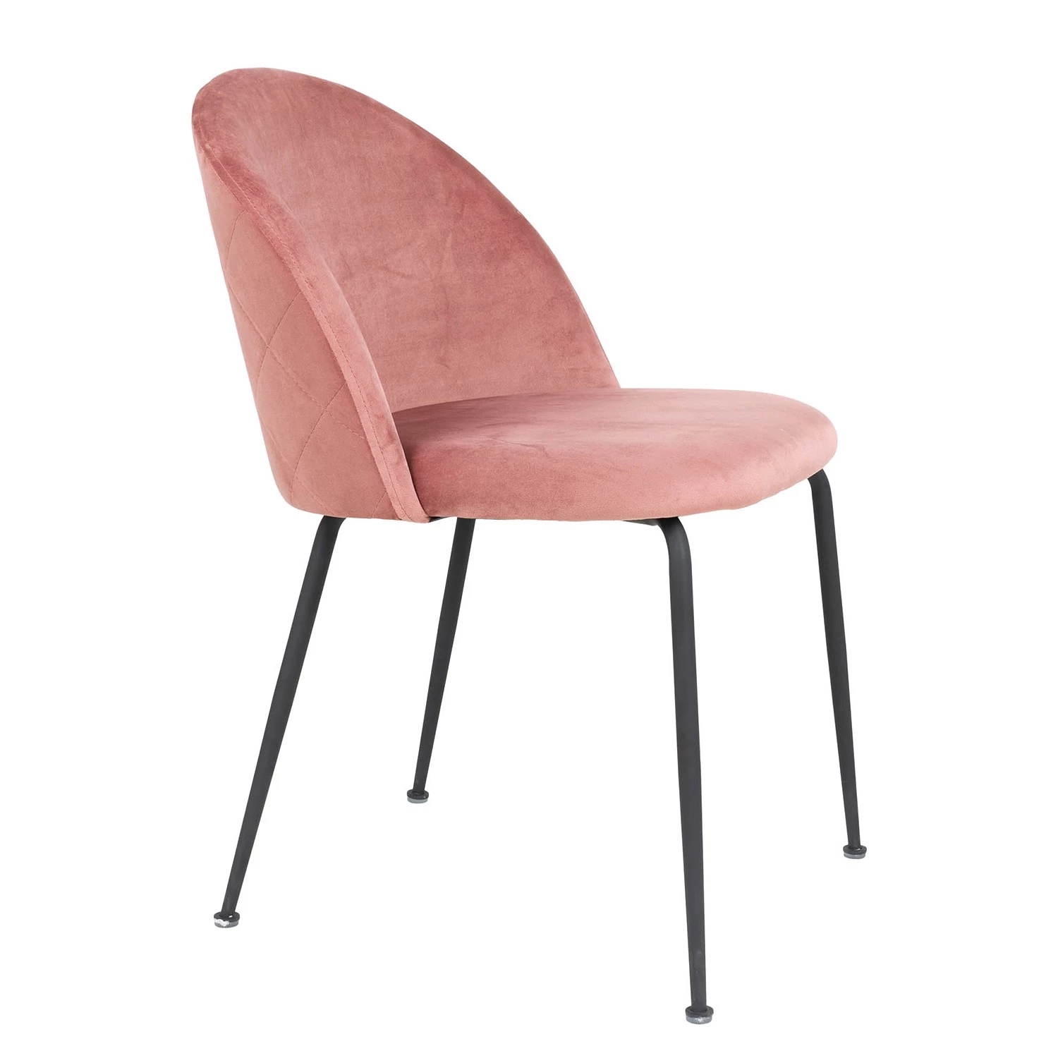 Red Living Chaises capitonnées Maxou II (lot de 2) - Rose bébé 5 Red Living Chaises capitonnées Maxou II (lot de 2) - Rose bébé – Image 5