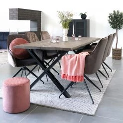 Red Living Buffet Moosh - Métal - Noir -Meubles de salle à manger Soldes Magasin 1000299438 211012 13474400068 MOOD DETAILS P000000001000299438 mood