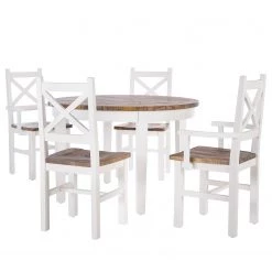 Maison Belfort Salle à manger Balignton III (5 élém.) - Blanc