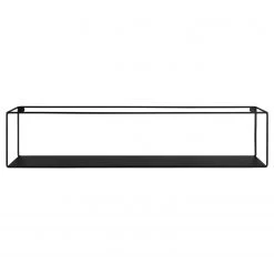 Loftscape Étagère murales Tarifa (lot de 2) - Métal - Noir -Meubles de salle à manger Soldes Magasin 1000300264 211014 132631000133 DETAILS P000000001000300264