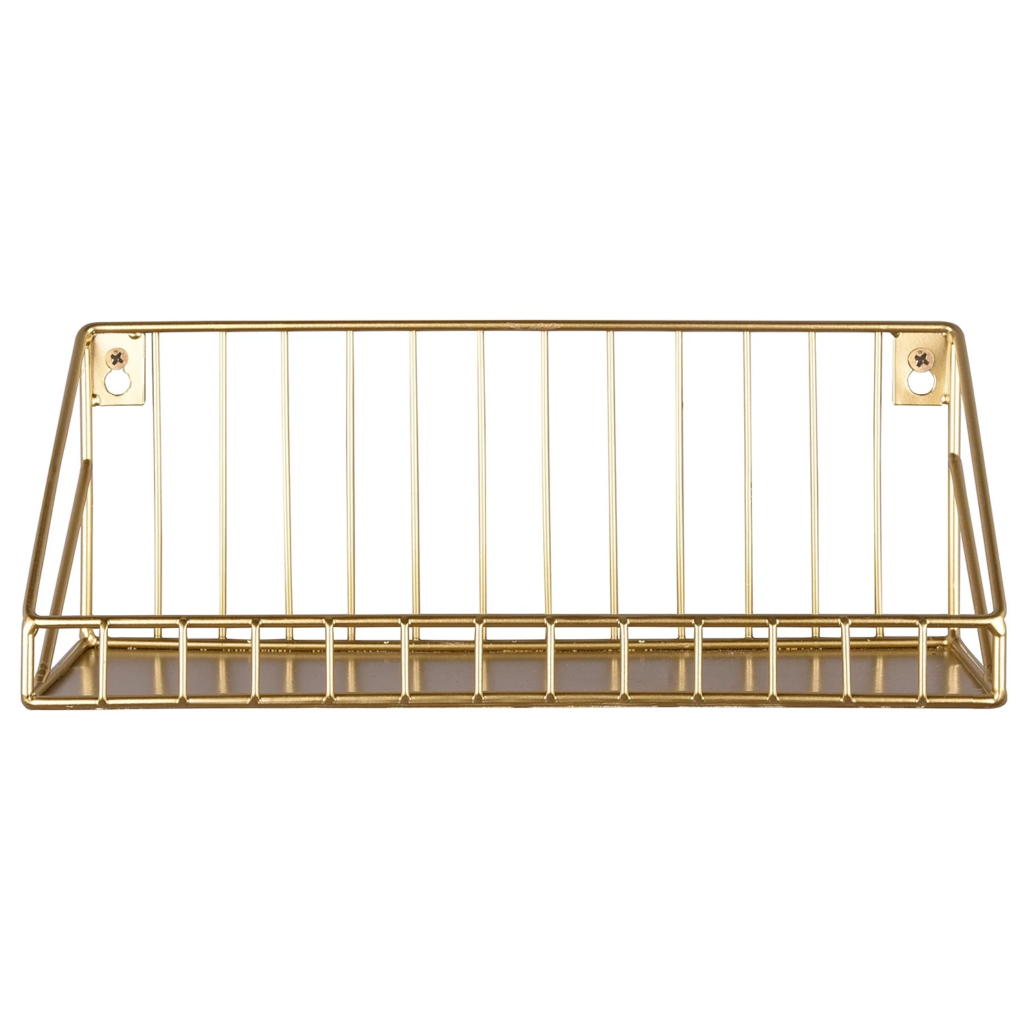 Loftscape Étagère murale Kavaja - Métal - Doré - Largeur : 30 cm 3 Loftscape Étagère murale Kavaja - Métal - Doré - Largeur : 30 cm – Image 3