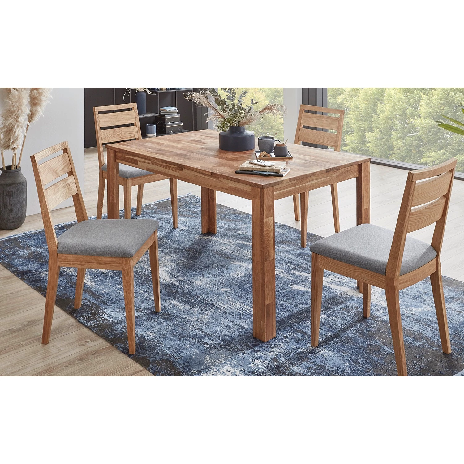 Naturoo Table Tassar - (extensible) Chêne sauvage massif / Chêne sauvage 2 Naturoo Table Tassar - (extensible) Chêne sauvage massif / Chêne sauvage – Image 2