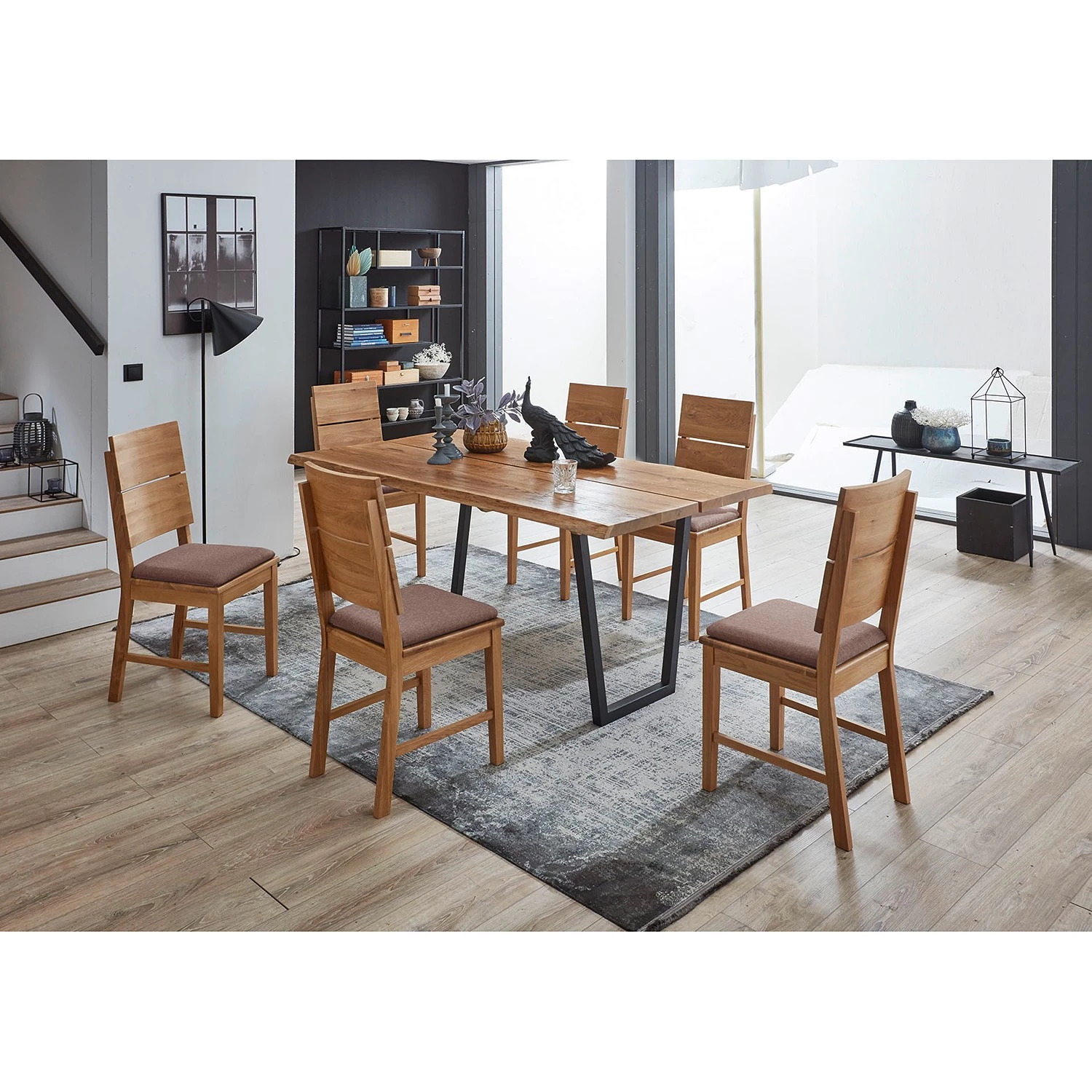 Naturoo Chaises Kasai (lot de 2) - Marron 2 Naturoo Chaises Kasai (lot de 2) - Marron – Image 2