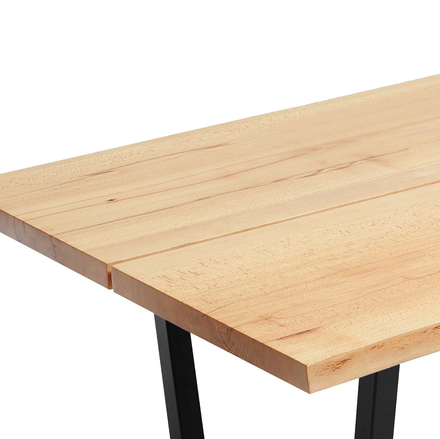 Naturoo Table Perley - Hêtre - Largeur : 140 cm - Forme en U 2 Naturoo Table Perley - Hêtre - Largeur : 140 cm - Forme en U – Image 2