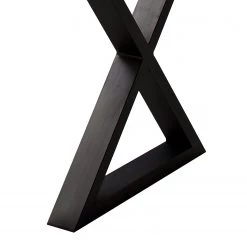 Red Living Table Hamton - Acacia brun - Largeur : 220 cm - Anthracite - Forme en X -Meubles de salle à manger Soldes Magasin 1000300491 211019 12181600208 DETAILS P000000001000300491