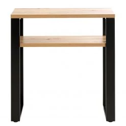 Red Living Console Salcha - Métal - Imitation chêne / Noir -Meubles de salle à manger Soldes Magasin 1000300704 211015 10493800098 DETAILS P000000001000300704