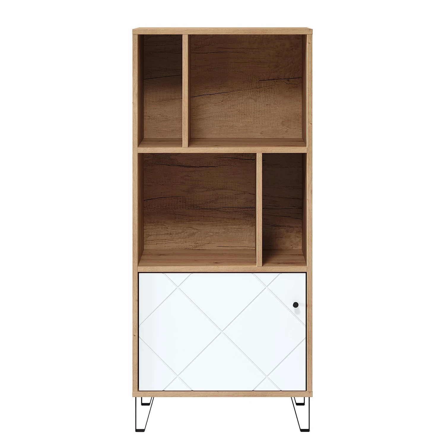 Trendteam Étagère Touch - Imitation chêne artisan / Blanc 2 Trendteam Étagère Touch - Imitation chêne artisan / Blanc – Image 2