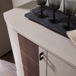 Loftscape Enfilade Saida - Cachemire / Imitation noyer -Meubles de salle à manger Soldes Magasin 1000300942 211020 13343500072 DETAILS P000000001000300942