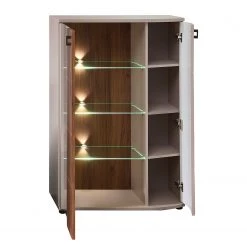 Loftscape Buffet haut Saida I - Avec éclairage - Cachemire / Imitation noyer 10 Loftscape Buffet haut Saida I - Avec éclairage - Cachemire / Imitation noyer -Meubles de salle à manger Soldes Magasin 1000300945 211020 13343500079 DETAILS P000000001000300945