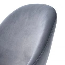 Red Living Chaise Cheia II - Velours / Fer - Gris clair / Noir -Meubles de salle à manger Soldes Magasin 1000303609 211117 16474000140 DETAILS P000000001000303609
