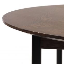 Red Living Table Kimbe - Partiellement en chêne massif / Fer - Chêne foncé / Noir -Meubles de salle à manger Soldes Magasin 1000303612 211117 16474100148 DETAILS P000000001000303612