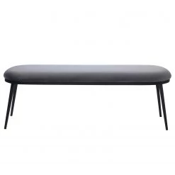 Red Living Banc Cheia II - Velours / Fer - Gris / Noir 7 Red Living Banc Cheia II - Velours / Fer - Gris / Noir -Meubles de salle à manger Soldes Magasin 1000303616 211117 16474100167 DETAILS P000000001000303616