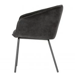 Red Living Chaise à accoudoirs Lester II (lot de 2) - Noir -Meubles de salle à manger Soldes Magasin 1000303865 211105 131055000136 DETAILS P000000001000303865