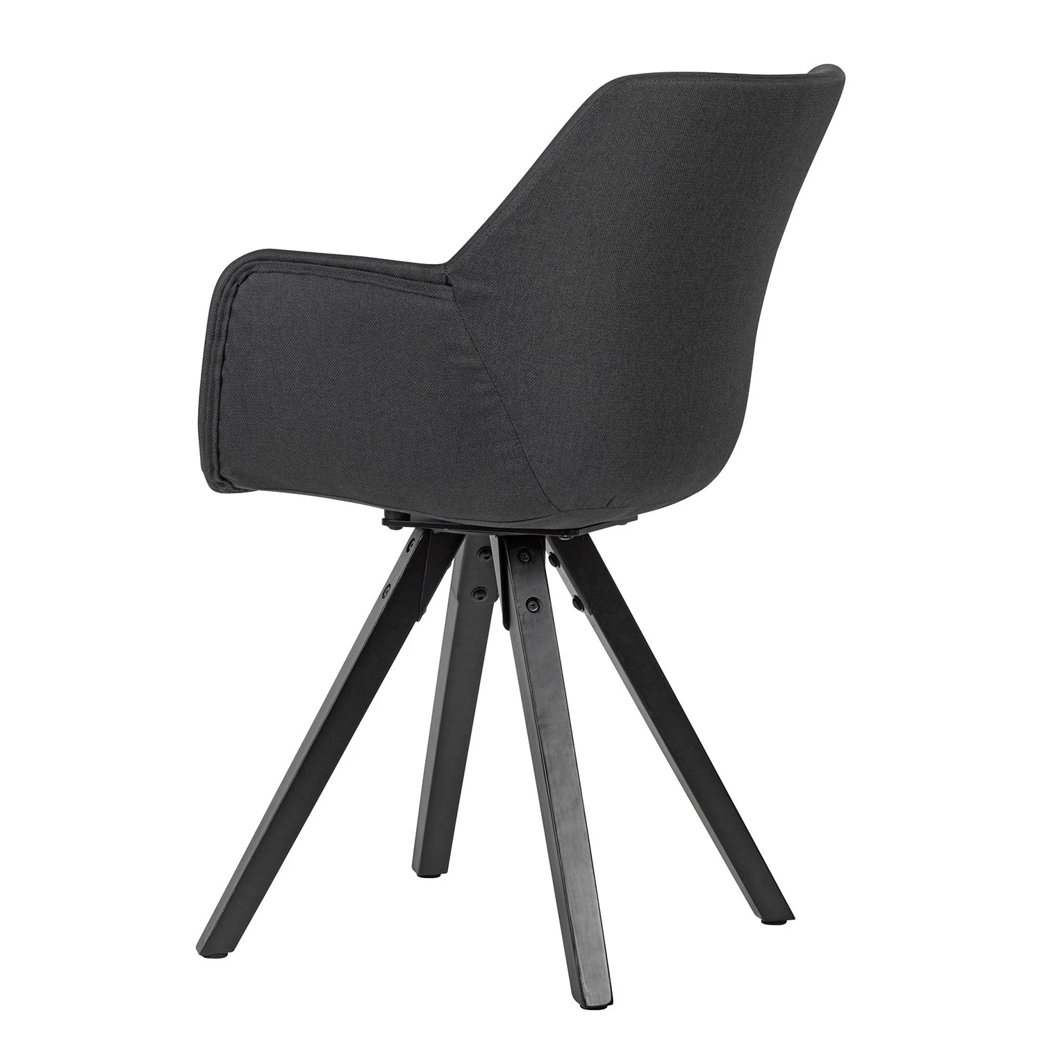 Loftscape Chaises à accoudoirs Newport II (2) - Noir 5 Loftscape Chaises à accoudoirs Newport II (2) - Noir – Image 5