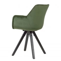 Loftscape Chaises à accoudoirs Newport III (2) - Vert olive - Noir -Meubles de salle à manger Soldes Magasin 1000303923 211103 12152000231 DETAILS P000000001000303923