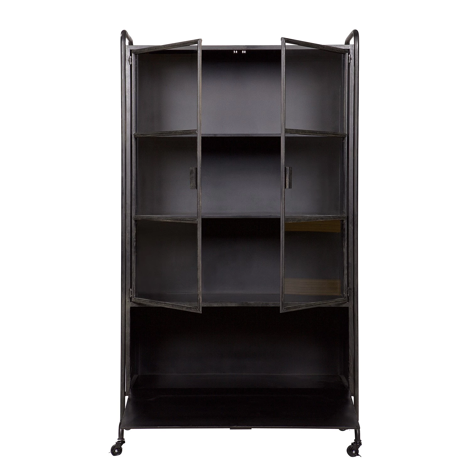 Red Living Vitrine Leska - Métal - Noir vintage 7 Red Living Vitrine Leska - Métal - Noir vintage – Image 7