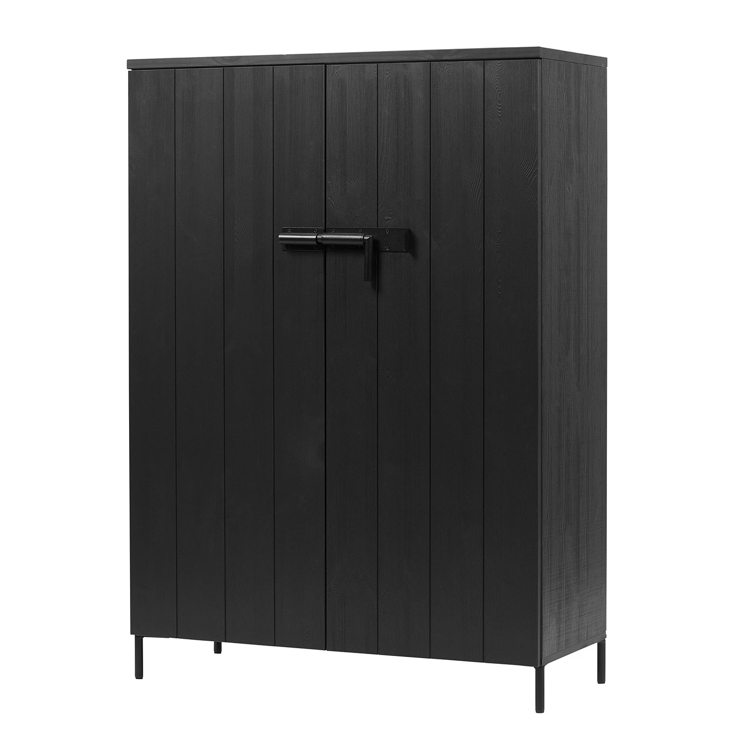 Red Living Buffet haut Lamasco - Pin massif - Pin noir 1 Red Living Buffet haut Lamasco - Pin massif - Pin noir