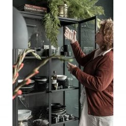 Red Living Vitrine Ondres - Métal - Noir -Meubles de salle à manger Soldes Magasin 1000304187 211029 12341800283 MOOD DETAILS P000000001000304187 mood