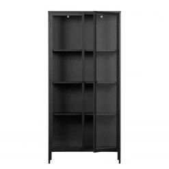 Red Living Vitrine Ondres - Métal - Noir -Meubles de salle à manger Soldes Magasin 1000304187 211029 12341800315 DETAILS P000000001000304187