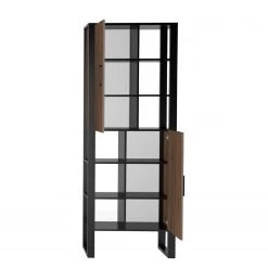 Red Living Étagère Norddal I - Imitation noyer / Noir 12 Red Living Étagère Norddal I - Imitation noyer / Noir -Meubles de salle à manger Soldes Magasin 1000304812 211027 104959000122 DETAILS P000000001000304812