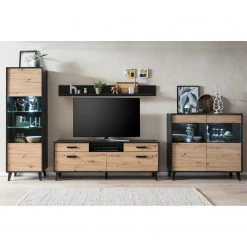 Norrwood Commode Argenteuil II - Imitation chêne artisan / Noir 13 Norrwood Commode Argenteuil II - Imitation chêne artisan / Noir -Meubles de salle à manger Soldes Magasin 1000304816 211118 072224000029 MOOD DETAILS P000000001000304816 mood