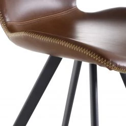 Red Living Chaises Collins (lot de 2) - Marron vintage -Meubles de salle à manger Soldes Magasin 1000305893 211102 11180400137 DETAILS P000000001000305893