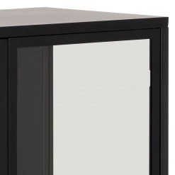 Norrwood Vitrine Cascavel I - Métal - Noir -Meubles de salle à manger Soldes Magasin 1000305897 211109 13074800048 DETAILS P000000001000305897