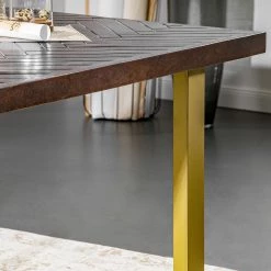 Red Living Table Kallestad - Largeur : 160 cm -Meubles de salle à manger Soldes Magasin 1000305902 211102 11180500150 DETAILS P000000001000305902