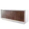 LC Spa Buffet Forenza - Imitation noisetier / Blanc